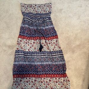 Motherhood maternity S Maxi boho dress